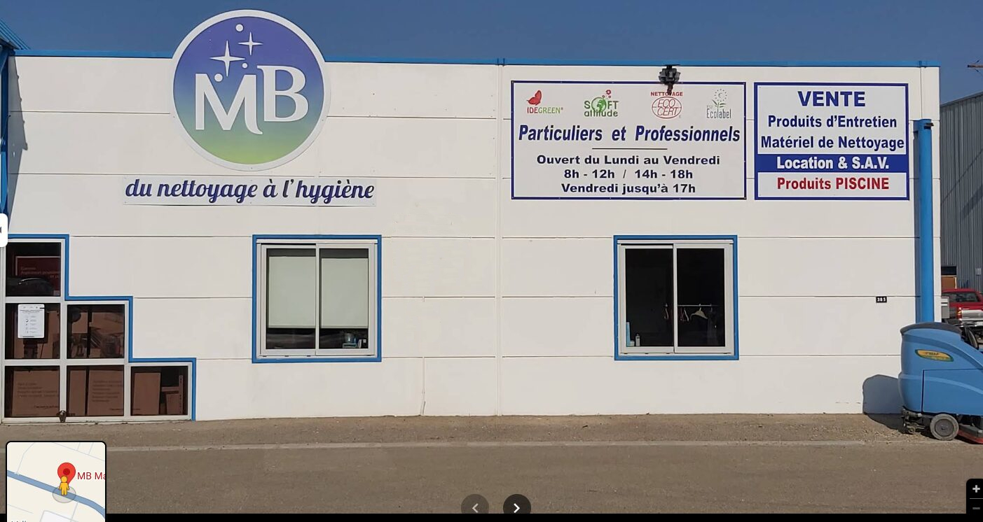 MB Maintenance : spécialiste hygiène, nettoyage et produits piscine Capture decran du 2025 11 28 15 48 56